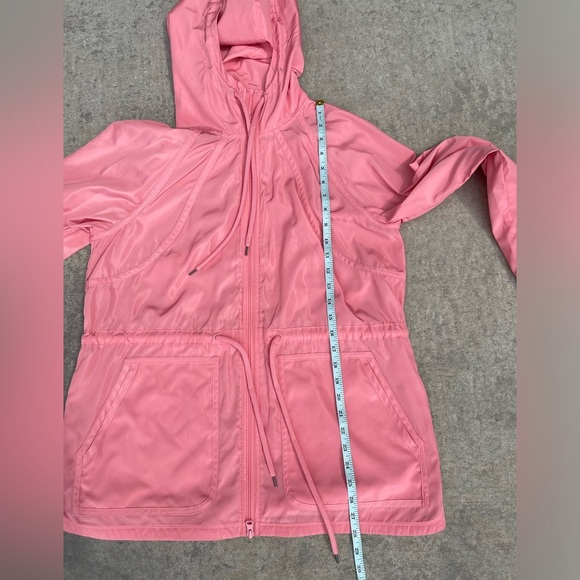 T by Talbots Coral Rain Utility Jacket, Size Medium - Picture 7 of 7